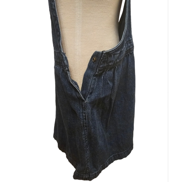EUC | Chaps | Girl | Overalls Denim Blue Jean Dress Adjustable Straps | Size: 6 - Picture 10 of 16